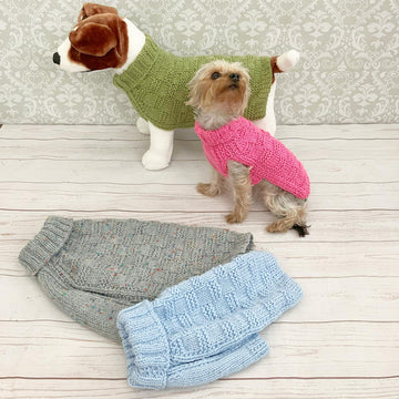 714- Dog Sweater Knitting Pattern -714