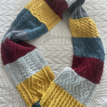 Autumn Cable Scarf