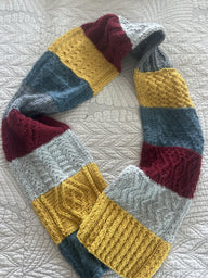 Autumn Cable Scarf