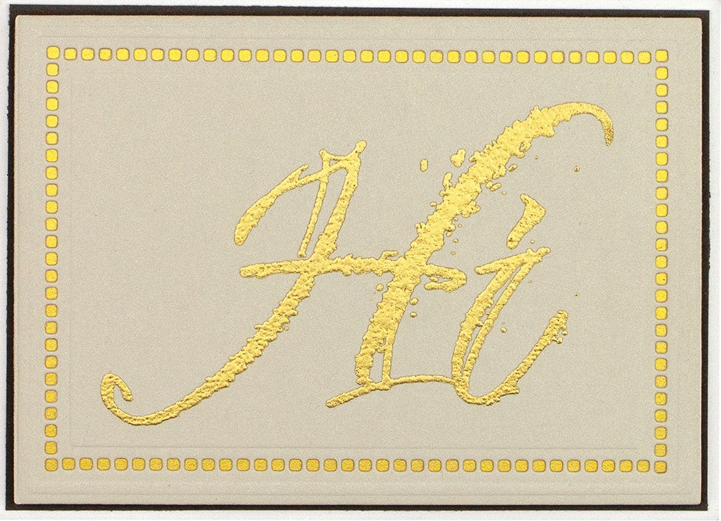 Spellbinders PA Scribe Cling Stamps - Hi