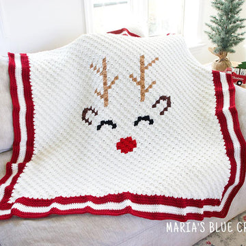 C2C Reindeer Blanket