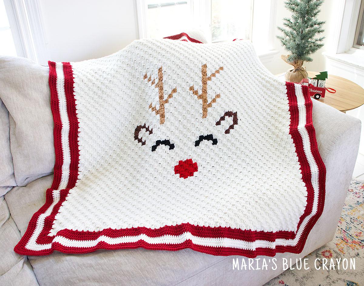 C2C Reindeer Blanket