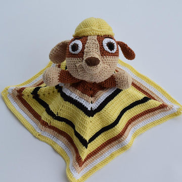 Paw patrol Rubble blanket lovey