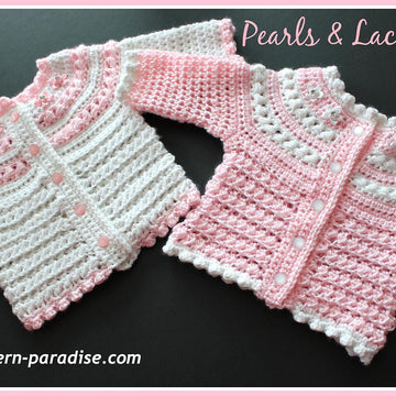 Pearls & Lace Sweater 14-138
