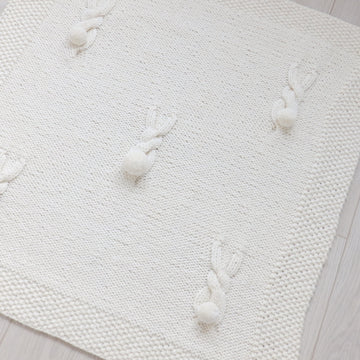 Rabbit's Tail Baby Blanket