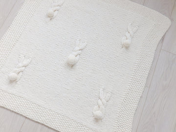 Rabbit's Tail Baby Blanket