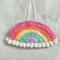 Rainbow & Clouds Wall Hanging