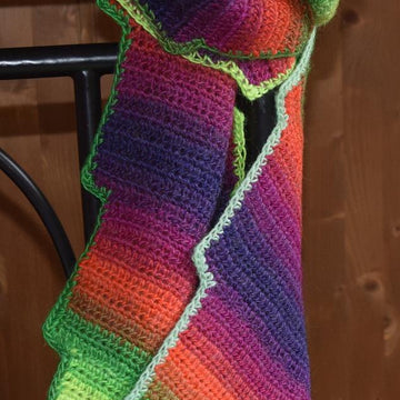 Retro Panel Scarf