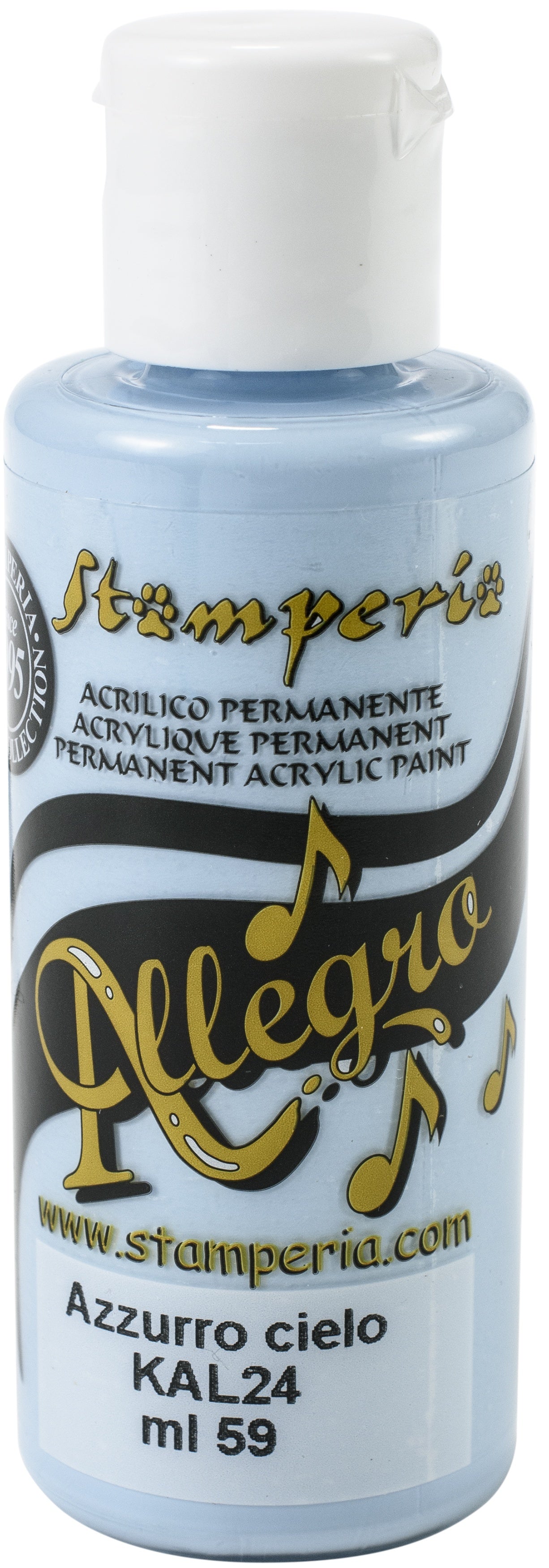 Stamperia Intl Stamperia Allegro Paint 59ml - Light Blue