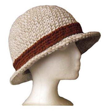 Bucket hat - with a straight brim