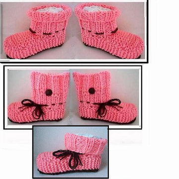 626, UNISEX KNITTED SLIPPERS, Adult