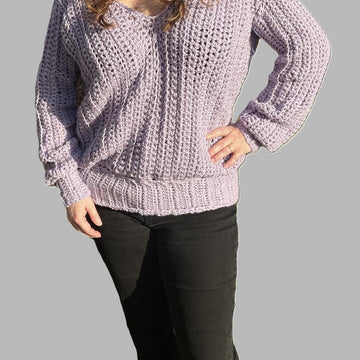 Sweater "Purple Rain"