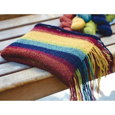 673 Traversina Shawl - Knitting Pattern for Women in Valley Yarns Hatfield