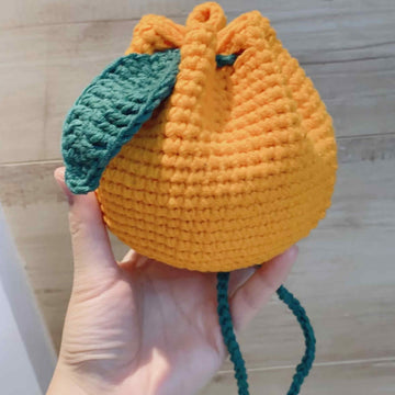 Crochet Orange Pattern Free,Crochet Mini Bag,Crochet Pattern Orange,Free Crochet Patterns