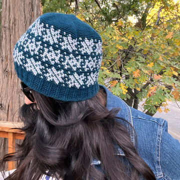 Falling Snowflakes Beanie