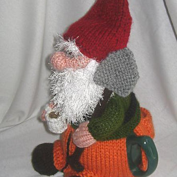 Gnome Tea Cosy and Toy Gnome