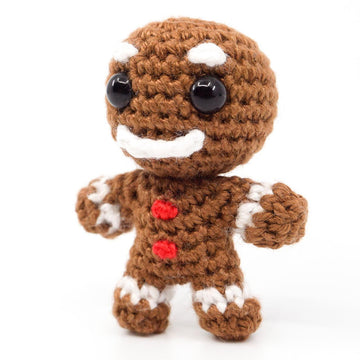 Mini Noso Gingerbread Man Crochet Pattern