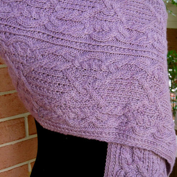 Goose Bay Cabled Stole