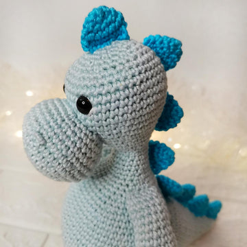 Cute Amigurumi Dinosaur - Dino the Brontosaurus