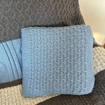The Cozy Cable Pillow