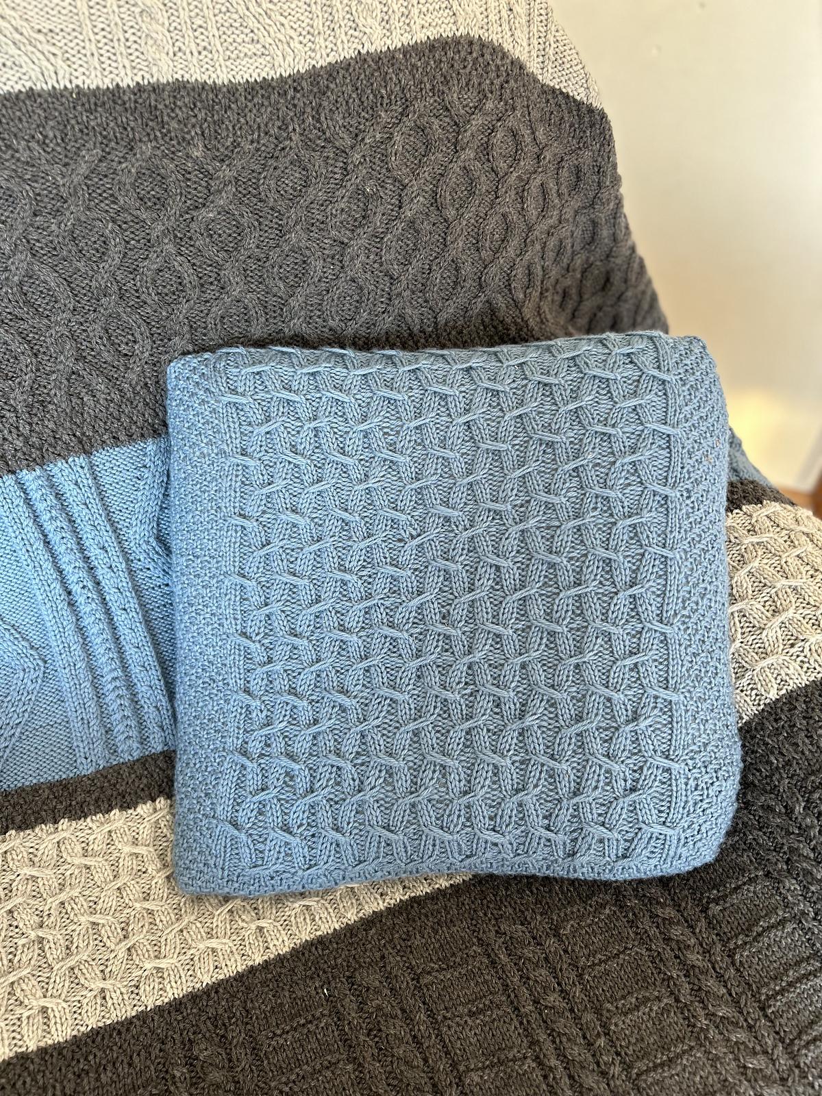 The Cozy Cable Pillow