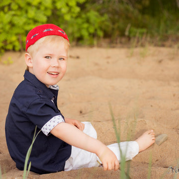 Kids crochet sun hat "Rupert"