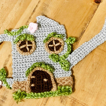Fairy Garden Crochet Handbag