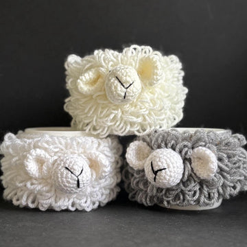 Sheep mug cosy