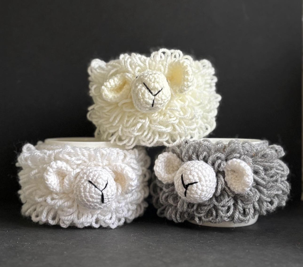 Sheep mug cosy
