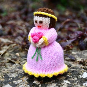 Celebration Flower Doll Knitting Pattern - Toy Knitting Pattern