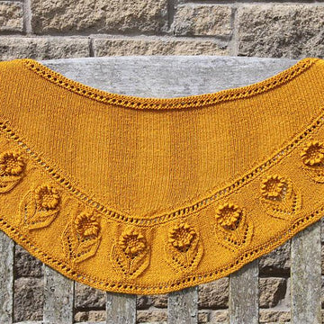 Summer Blooms Shawl