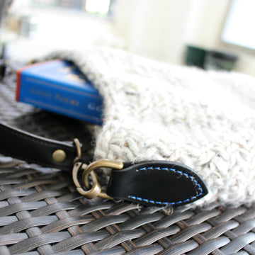 Herringbone Hobo Purse