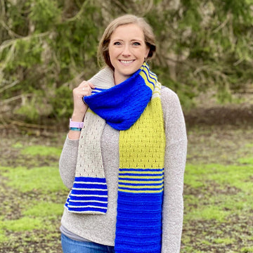 Triple Shift Scarf