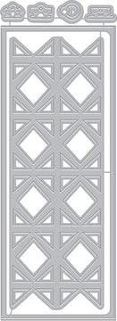 Hero Arts Fancy Dies - Cabinet Door