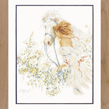 Lanarte Horse Counted Cross Stitch Kit - 39 x 49 cm