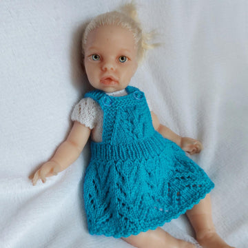 Lace Skirt with Straps for 13 Inch Dolls