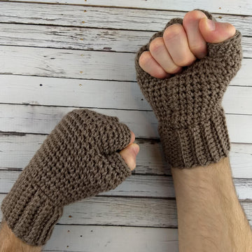 Men's Thermal Fingerless Gloves