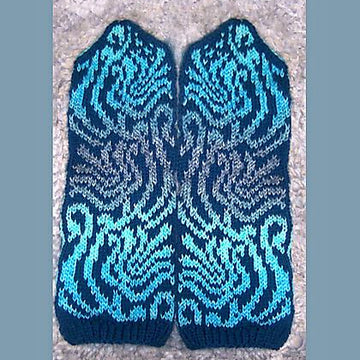 Art Nouveau Mittens
