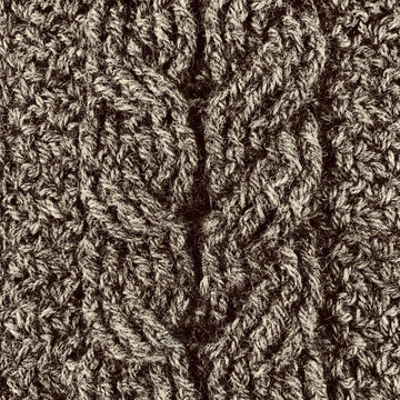The Wheat Cabled Scarf