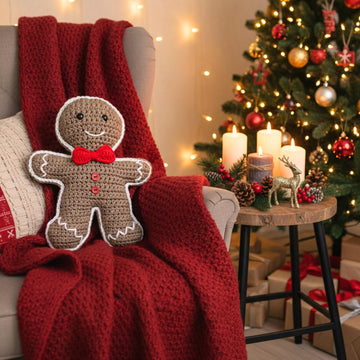 Gingerbread Man Pillow