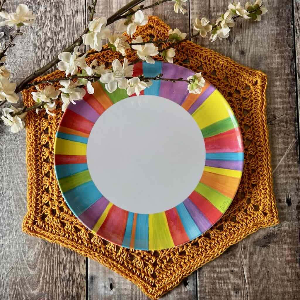 Clover and Comb Placemat