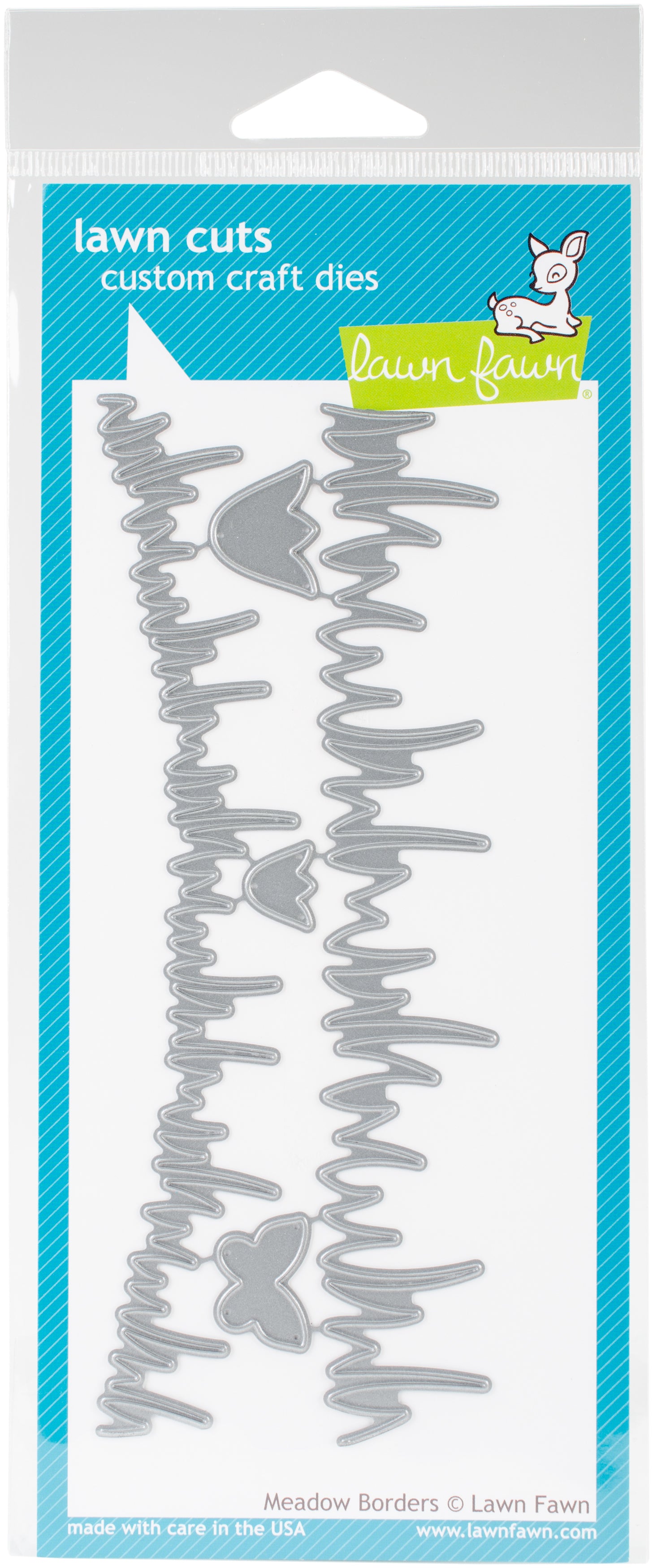 Lawn Fawn Lawn Cuts Custom Craft Border Die - Meadow, 6"