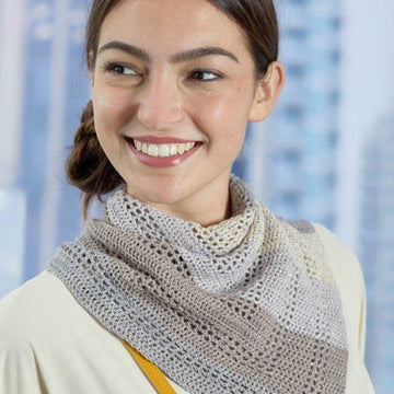 Fantastic Filet Bandana in Red Heart Croquette - LM6385 - Downloadable PDF