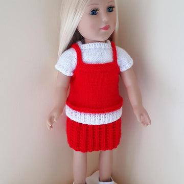 Red Top for Doll