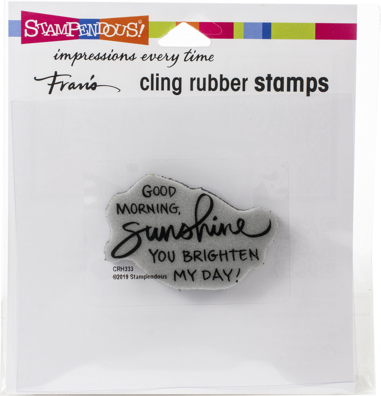 Stampendous Cling Stamp - Morning Sunshine