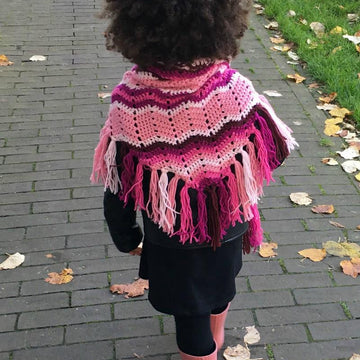 Serape Ripple Shawl