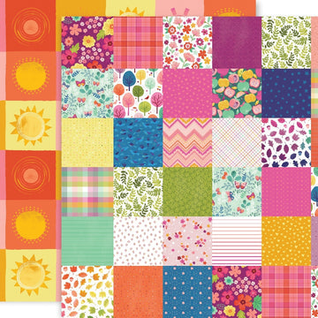 American Crafts Paige Evans Truly Grateful Double-Sided Cardstock 12"X12" 25/Pkg - #14