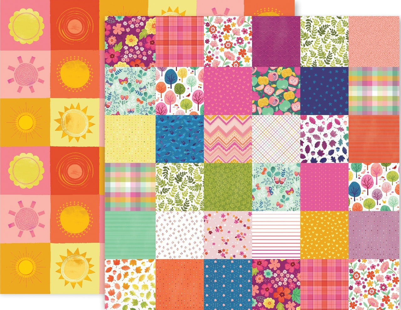 American Crafts Paige Evans Truly Grateful Double-Sided Cardstock 12"X12" 25/Pkg - #14