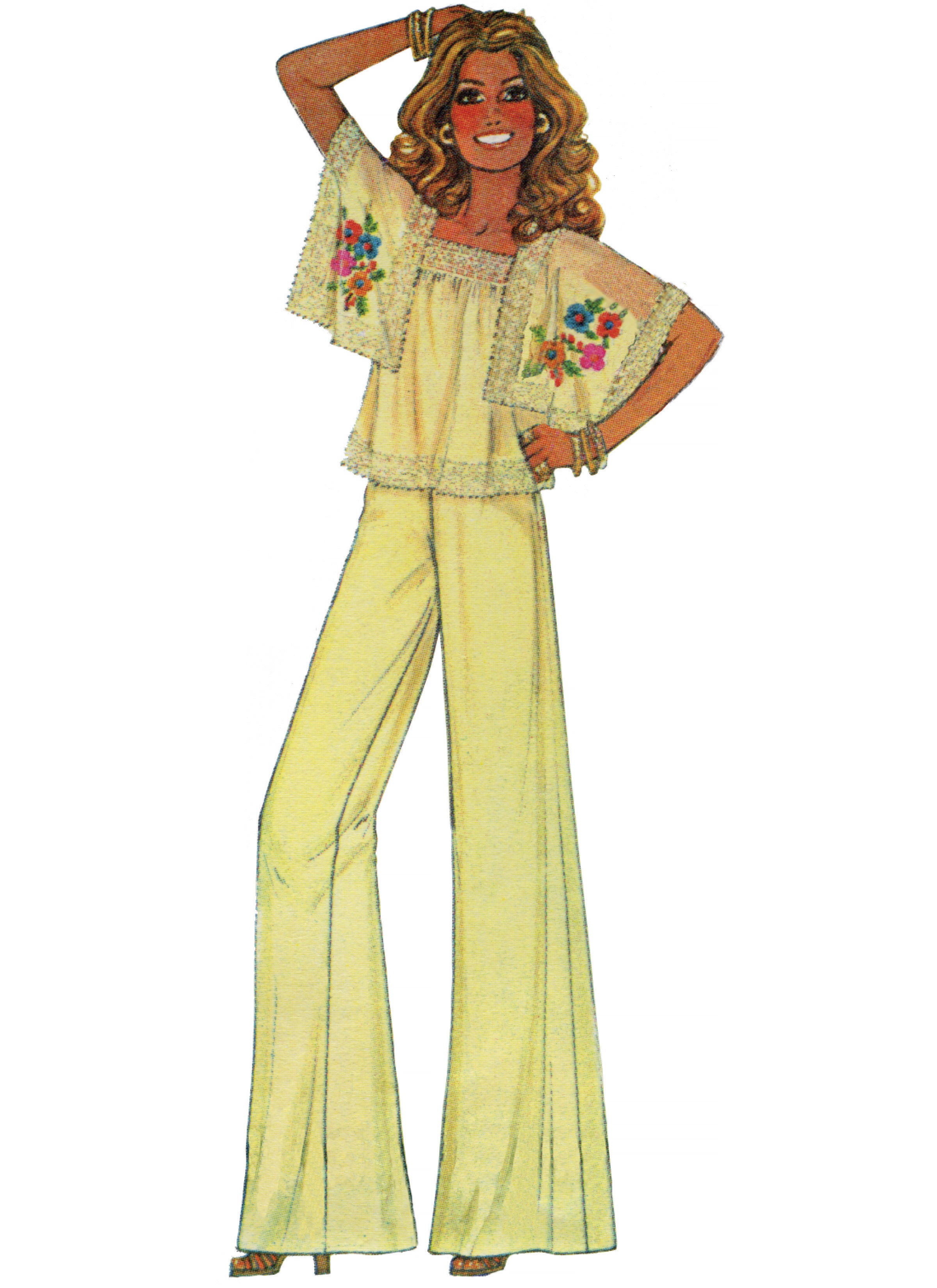 McCall's Misses' Tops, Skirt and Pants M8257 - Sewing Pattern