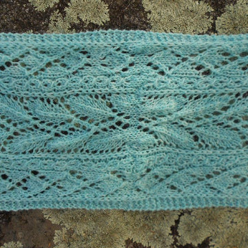 Mint Leaf Lace Scarf